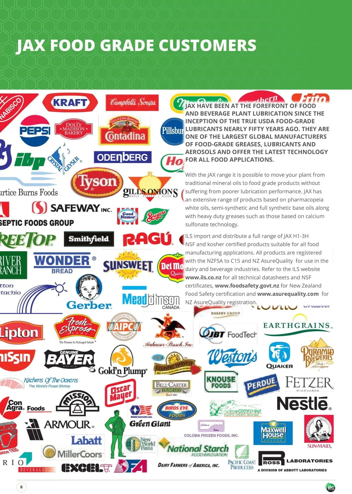 ils food grade 6 min