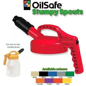 STUMPY SPOUT LID BLACK