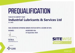 ILS Green Certificate Sitewise Sep25